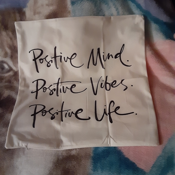 *Sale* Stay Positive Pillow Cover Host Pick - Picture 6 of 7